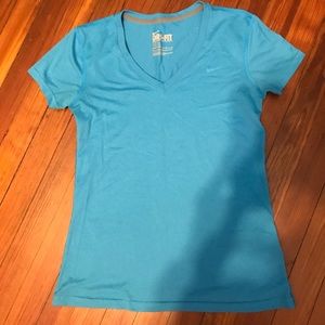 Blue Nike Dri-Fit T-Shirt, Size Small